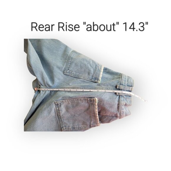 Zara lightwash boho embroidered wide-leg whimsical structured jeans size 6 EUC - Picture 6 of 13